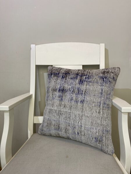 Hand-Woven Pillowcase, vintage rug, Kilim, hand-knotted wool, size 45 × 45 cm, from Kayseri