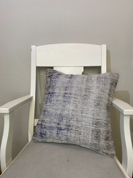 Hand-Woven Pillowcase, Kilim rug, wool & cotton wool/weave, size 45 × 45 cm, from Antalya, SKU 169