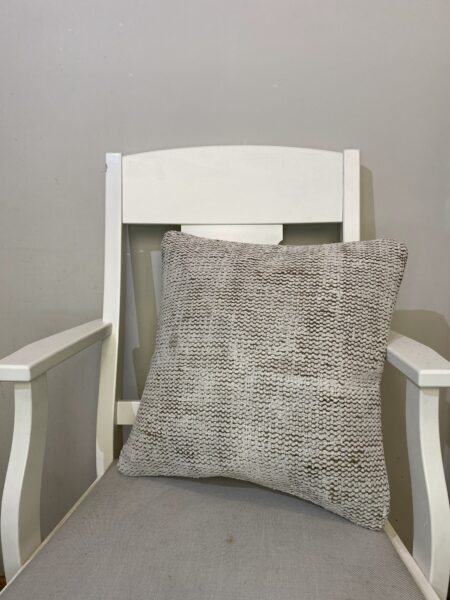 Handwoven Pillowcase, Kilim rug, wool & cotton wool/weave, size 45 × 45 cm, from Gördes, SKU 172
