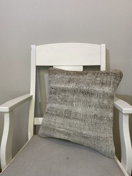 Handwoven Pillowcase, Pillowcases rug, wool & silk wool/weave, size 45 × 45 cm, from Anatolia, SKU 176