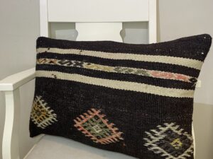 El Dokuma Patchwork Yastık Kılıfı 40x60 cm Kod : 401
