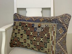 El Dokuma Patchwork Yastık Kılıfı 40x60 cm Kod : 420