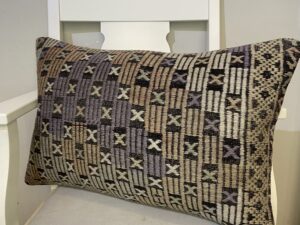 El Dokuma Patchwork Yastık Kılıfı 40x60 cm Kod : 458