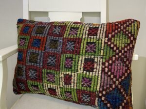 El Dokuma Patchwork Yastık Kılıfı 40x60 cm Kod : 480