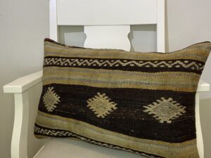 El Dokuma Patchwork Yastık Kılıfı 40x60 cm Kod : 483
