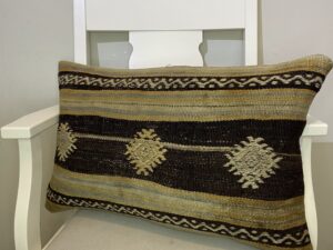 El Dokuma Patchwork Yastık Kılıfı 40x60 cm Kod : 490