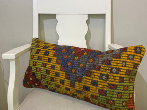 El Dokuma Patchwork Yastık Kılıfı 30x60 cm Kod : 564