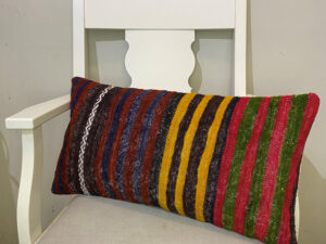 El Dokuma Patchwork Yastık Kılıfı 30x60 cm Kod : 592