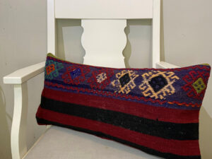 El Dokuma Patchwork Yastık Kılıfı 30x60 cm Kod : 610