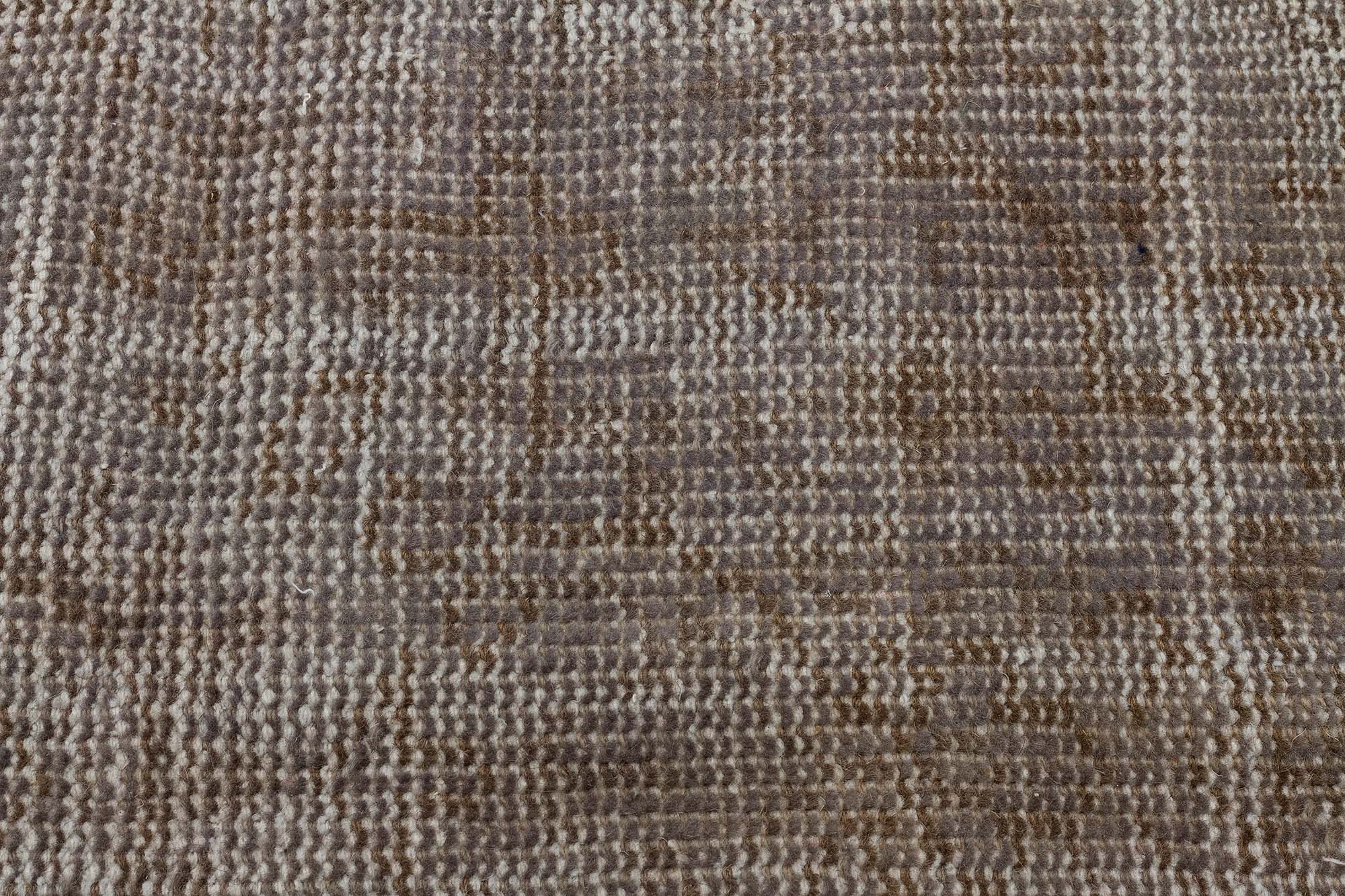 Handwoven Vintage Distressed Rug — detail view 3, handmade vintage rug