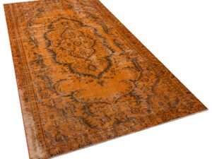 El Yapımı Vintage Eskitme Halı 149x263 cm 10367