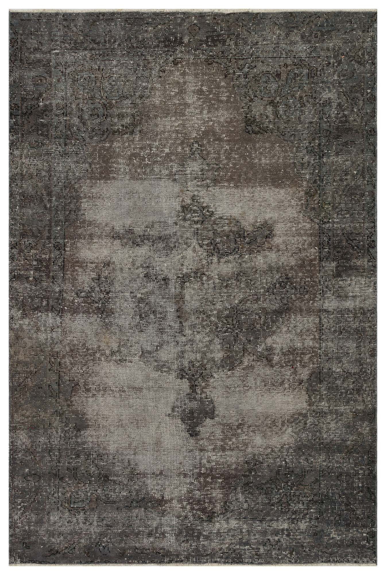 Handwoven Vintage Distressed Rug — detail view 2, handmade vintage rug