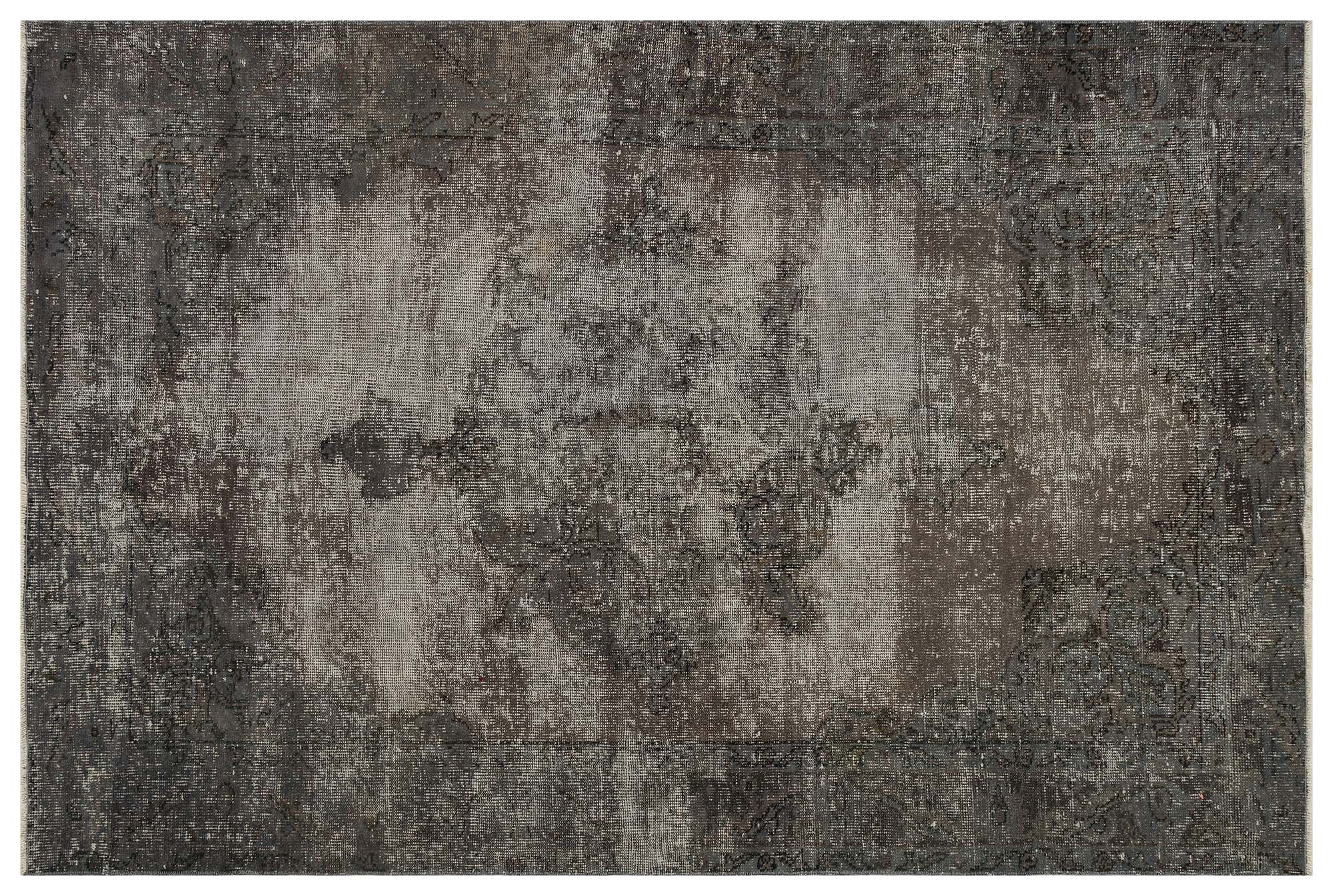 Handwoven Vintage Distressed Rug — detail view 3, handmade vintage rug