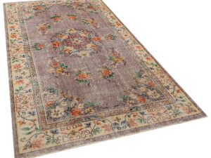 El Yapımı Vintage Eskitme Halı 166x276 cm 10377