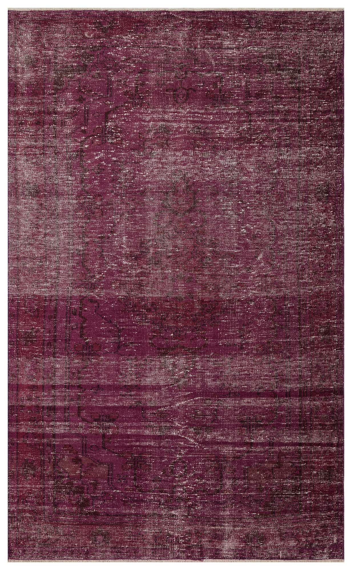 Handwoven Vintage Distressed Rug — detail view 2, handmade vintage rug