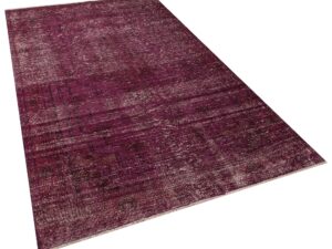El Dokuma Vintage Eskitme Halı 164x265 cm 10379
