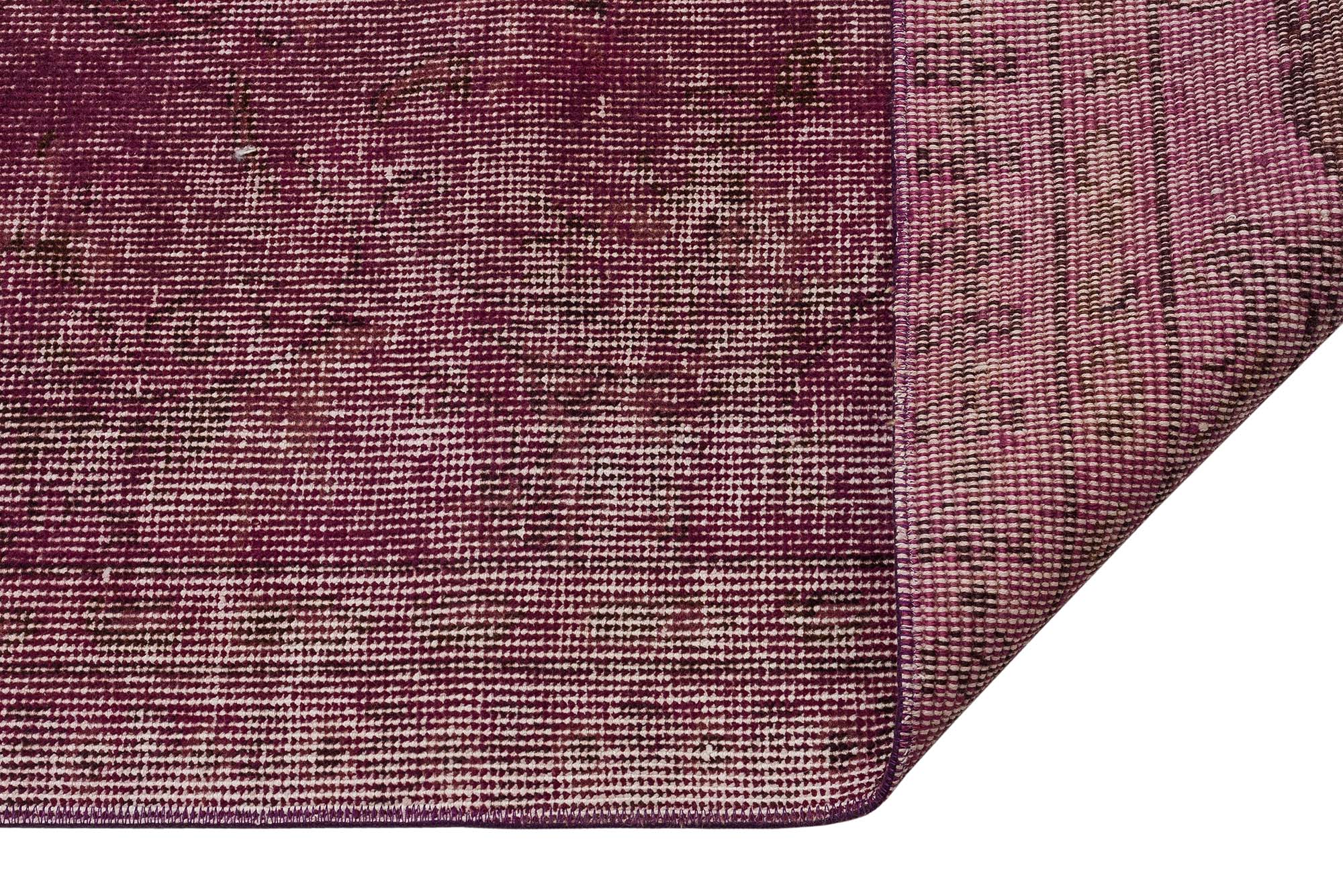 Handwoven Vintage Distressed Rug — detail view 4, handmade vintage rug