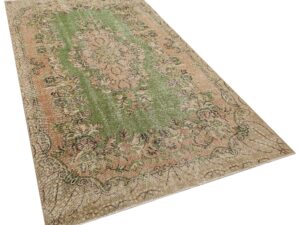 El Dokuma Vintage Eskitme Halı 160x288 cm 10390