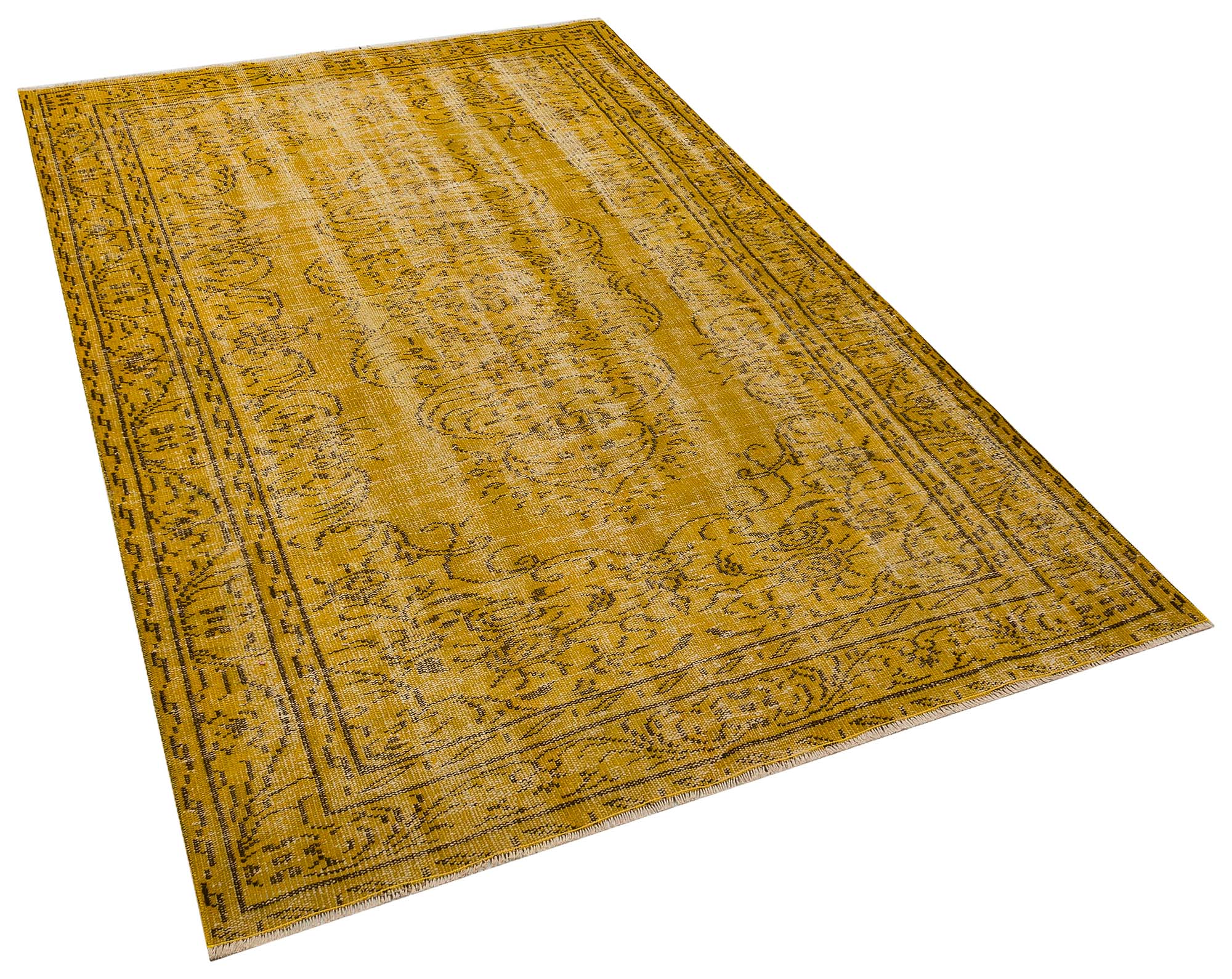 Benzersiz Vintage Eskitme Halı 155x230 cm 10391