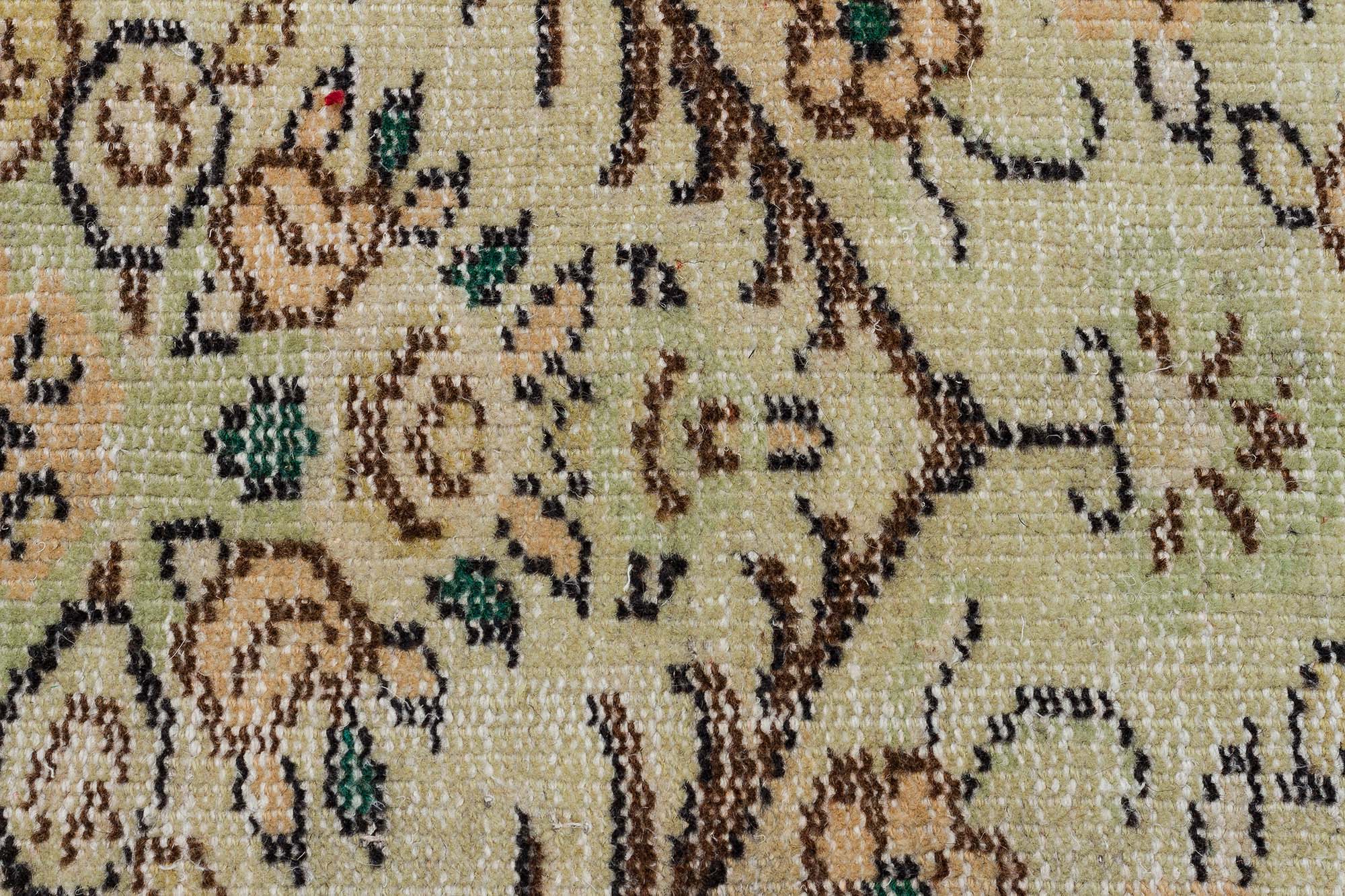 Distressed Vintage Rug — detail view 5, handmade vintage rug