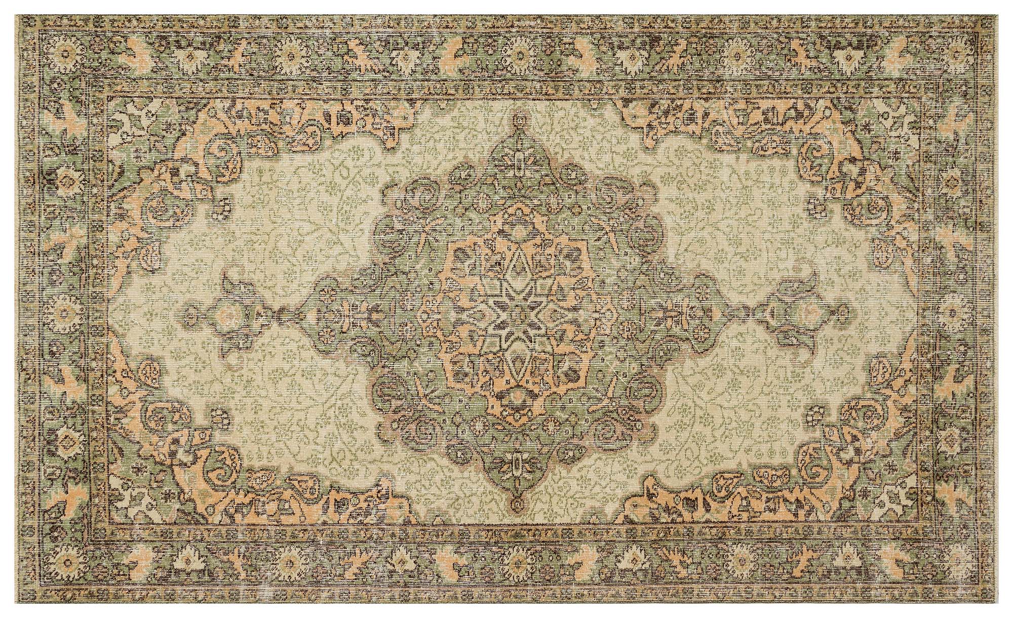 Traces of the Past Vintage Rug — detail view 3, handmade vintage rug