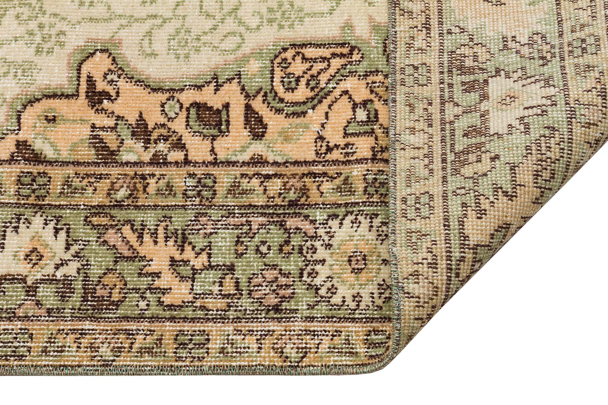 Traces of the Past Vintage Rug — detail view 4, handmade vintage rug