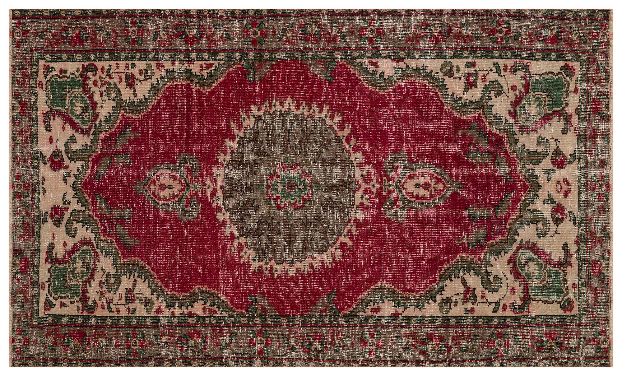 Hand-Woven Vintage Rug — detail view 3, handmade vintage rug