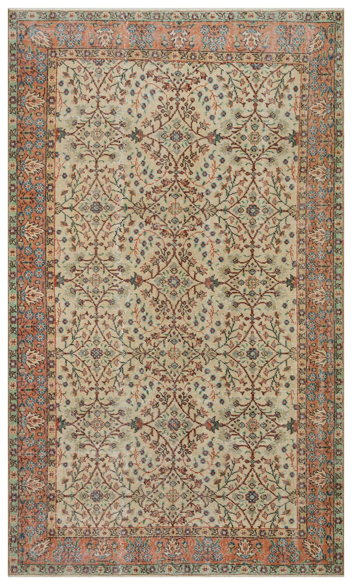 Vintage Handwoven Rug — detail view 2, handmade vintage rug