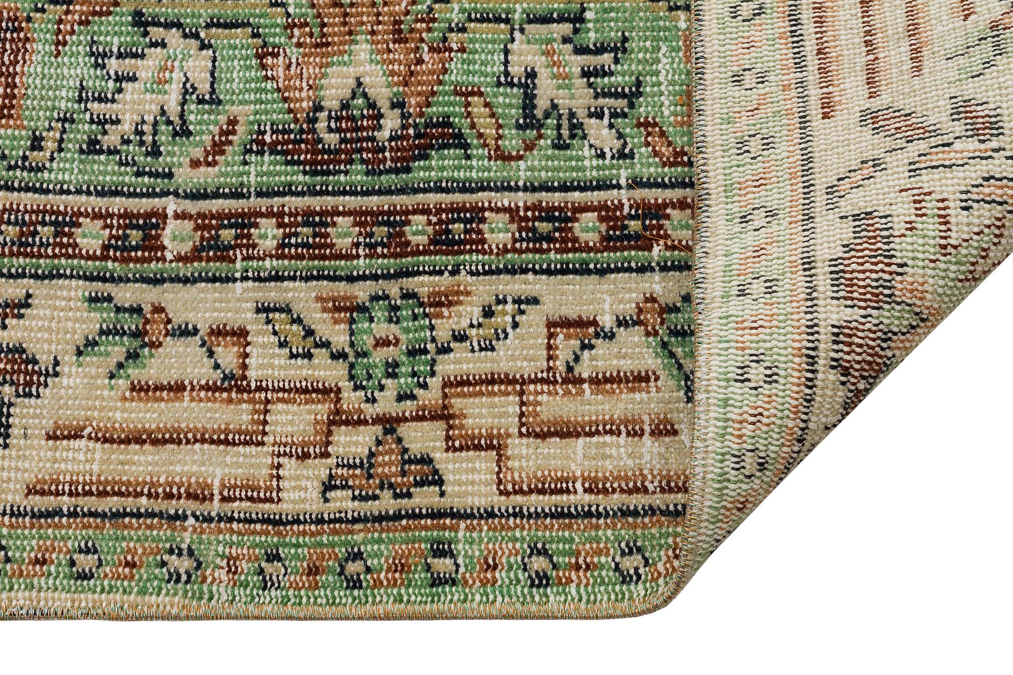 Vintage Handwoven Rug — detail view 4, handmade vintage rug