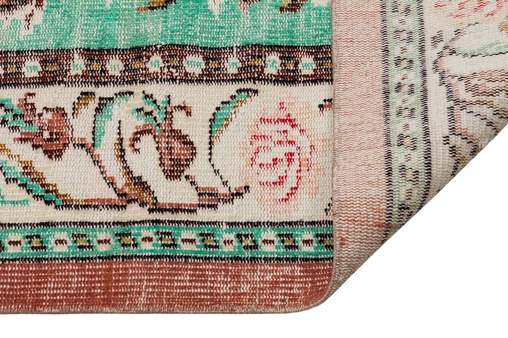 Vintage Handwoven Rug — detail view 4, handmade vintage rug
