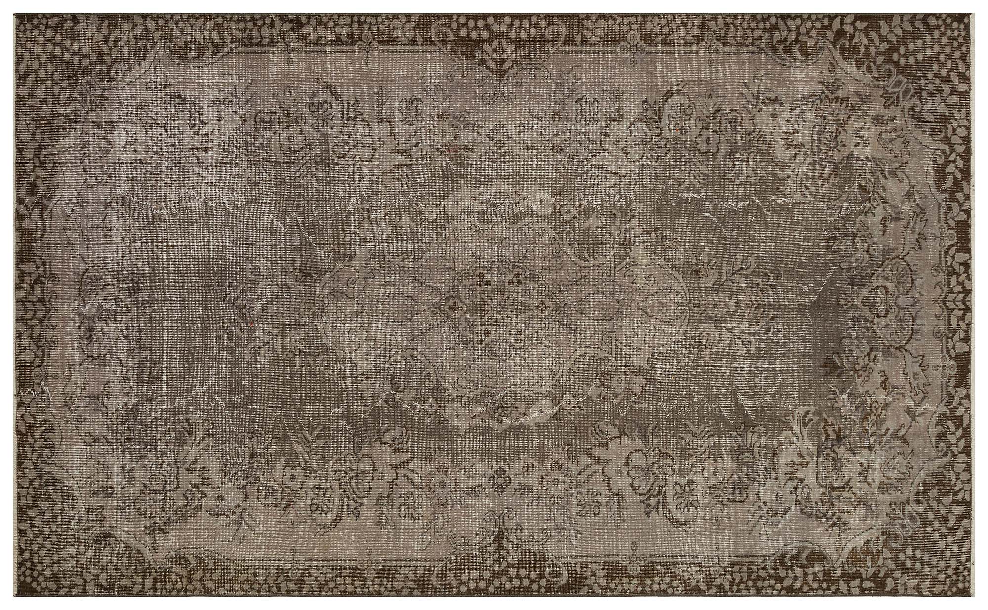Handwoven Distressed Rug, Vintage — detail view 3, handmade vintage rug