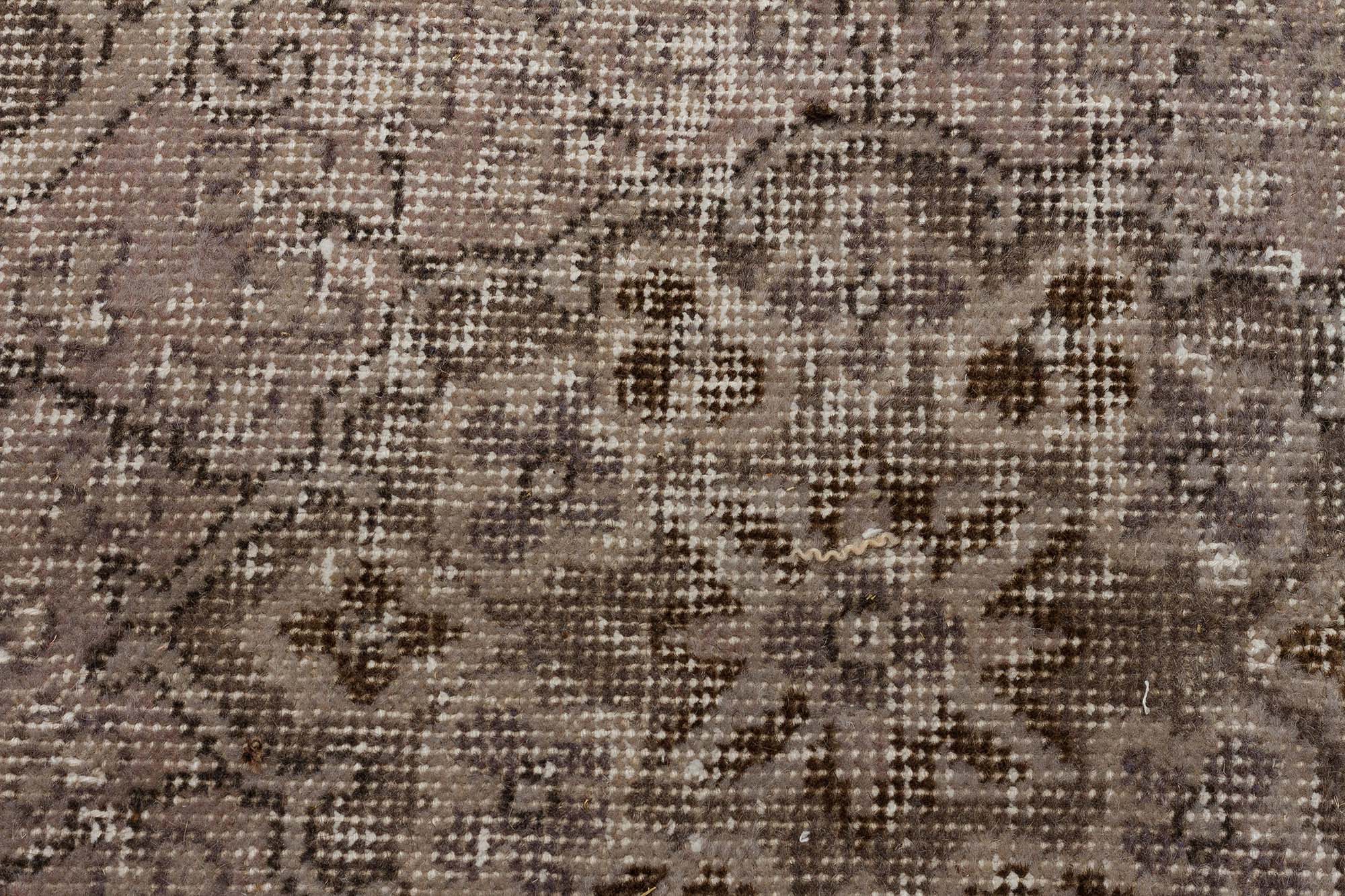 Handwoven Distressed Rug, Vintage — detail view 5, handmade vintage rug