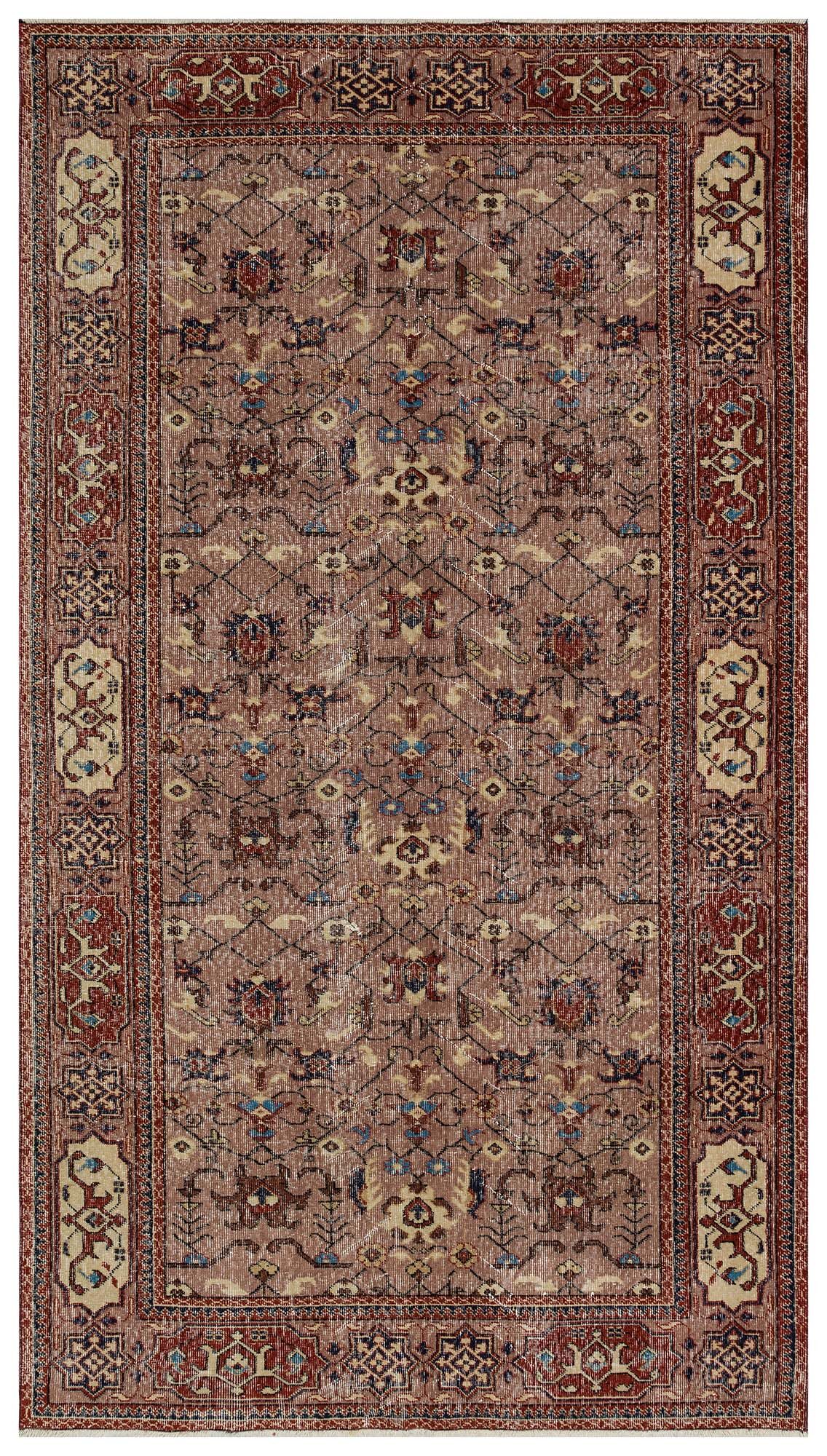 Vintage Handwoven Rug — detail view 2, handmade vintage rug