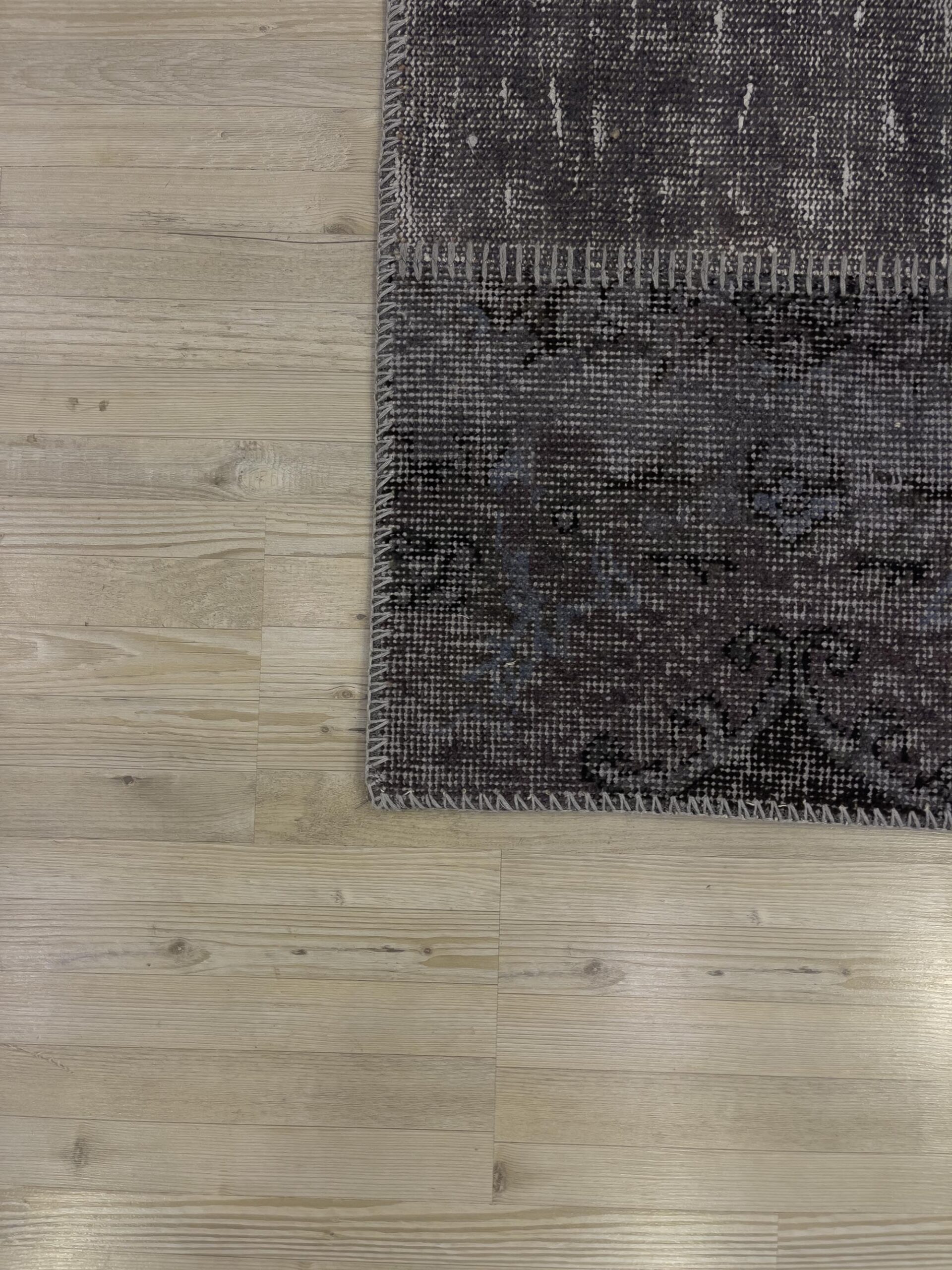 A Unique and Beautiful Custom Patchwork Rug — detail view 4, handmade vintage rug