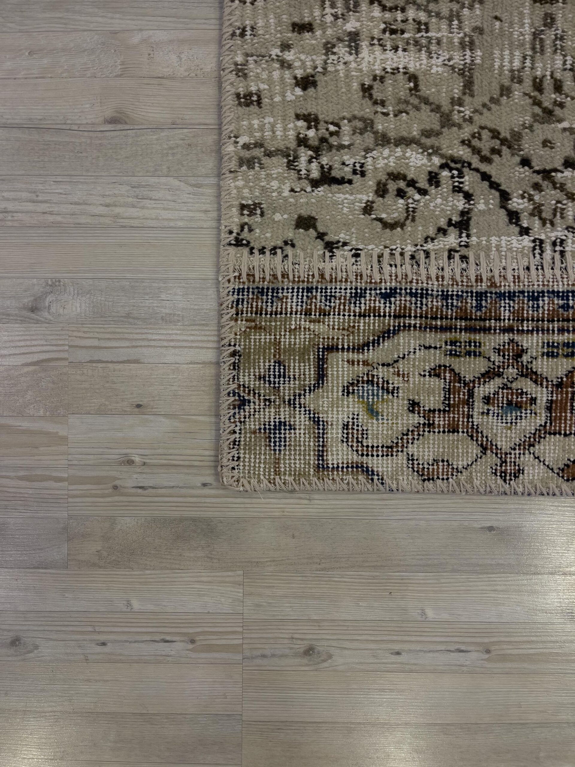 Handmade Patchwork Rug — detail view 4, handmade vintage rug