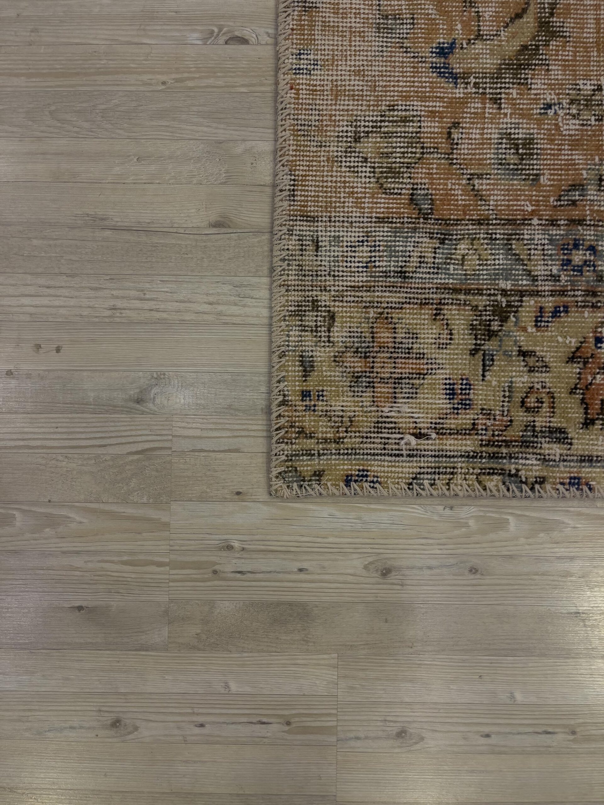 Handmade Patchwork Elegant Design Rug — detail view 3, handmade vintage rug