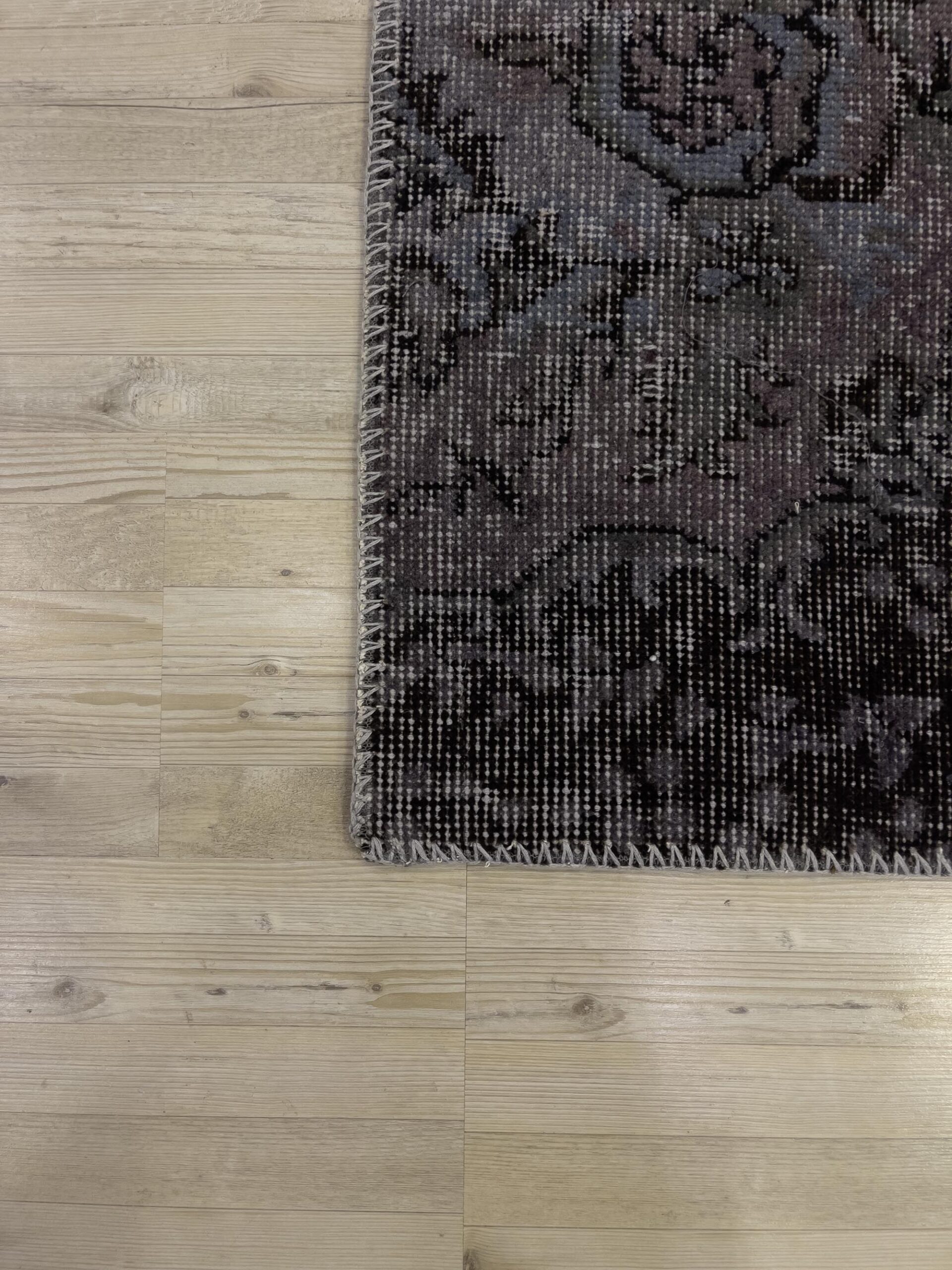 Unique Classic-Style Custom Patchwork Rug — detail view 4, handmade vintage rug