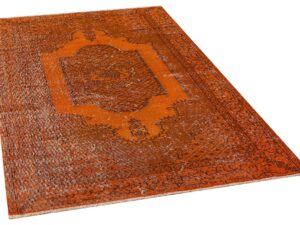 Eskitme Vintage El Dokuması Halı 114x195 cm 8502