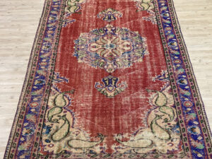 El Yapımı Vintage Halı 153x260 cm 10314