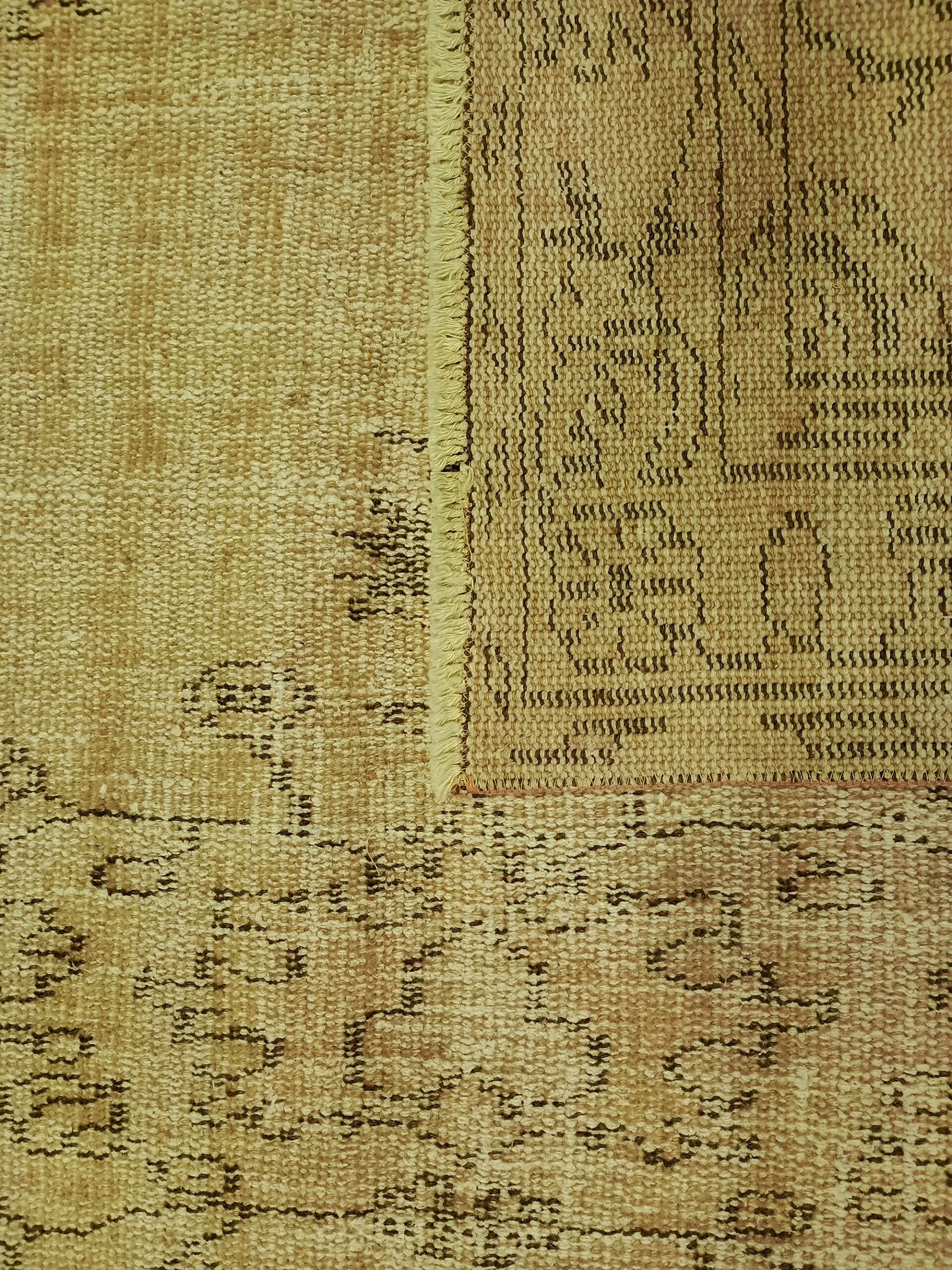 Handmade Vintage Rug — detail view 3, handmade vintage rug