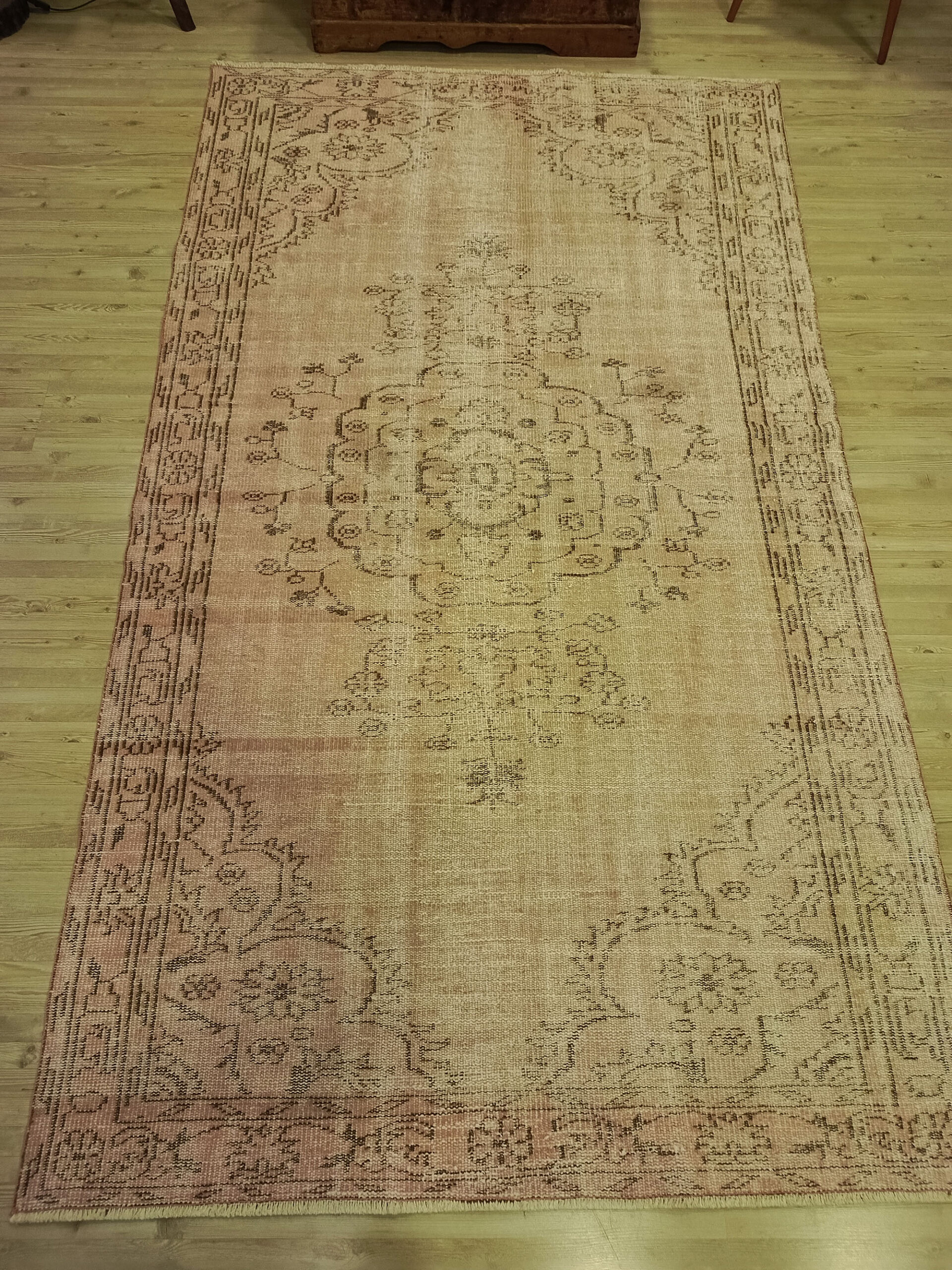 El Yapımı Vintage Halı 153x270 cm 10475 - Görsel 8