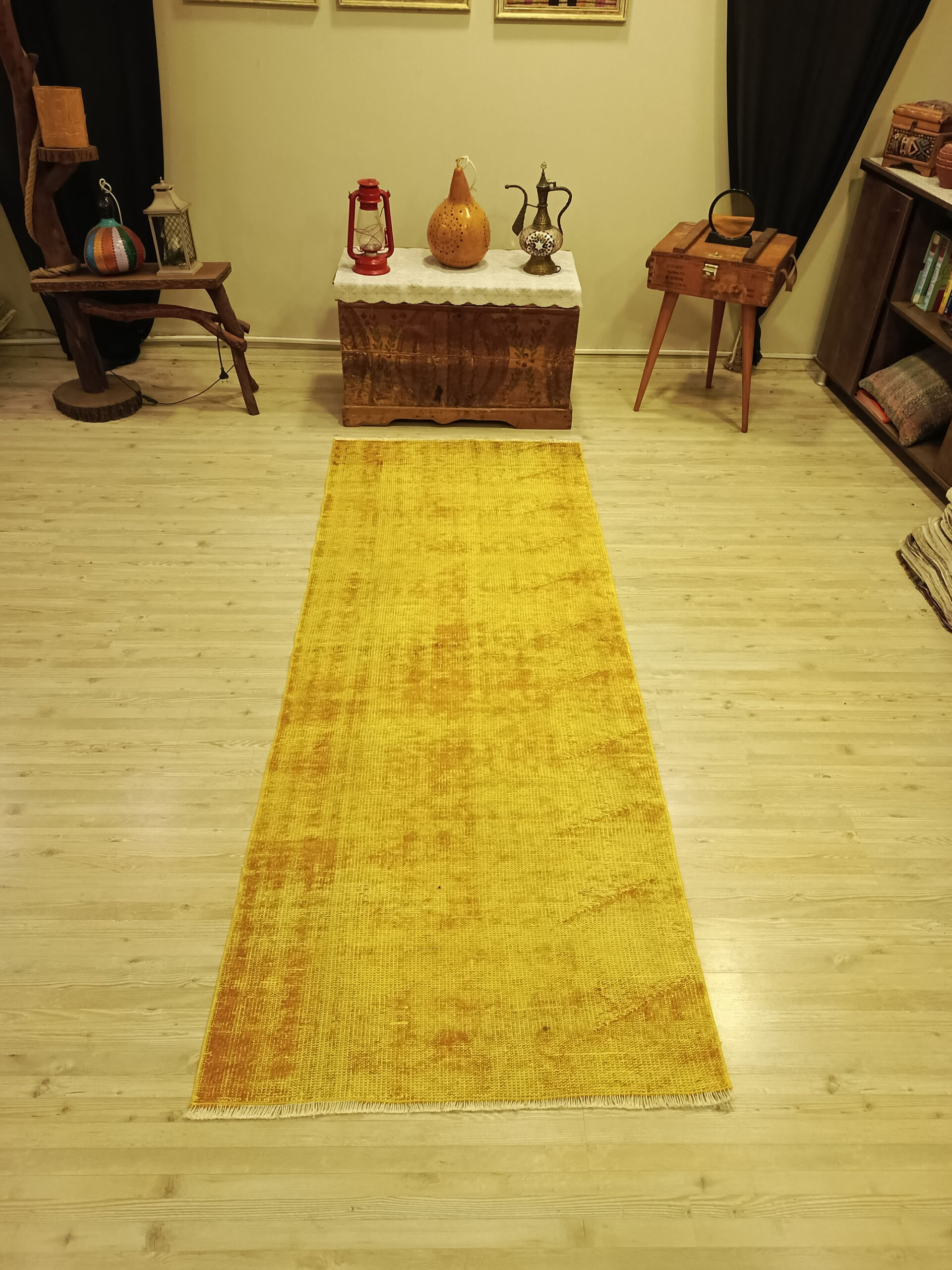 Handwoven Custom-Designed Rug — detail view 5, handmade vintage rug
