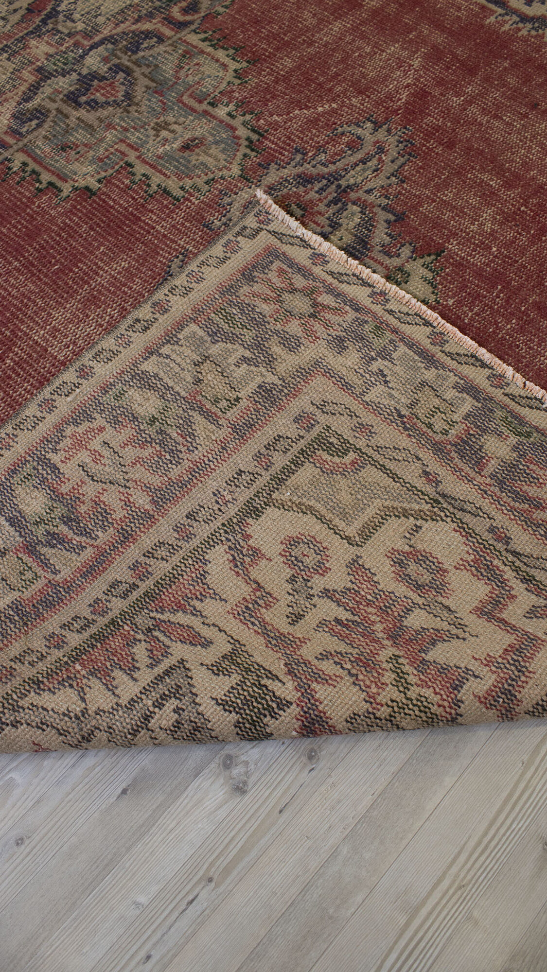 Handmade Anatolian Rug — detail view 2, handmade vintage rug