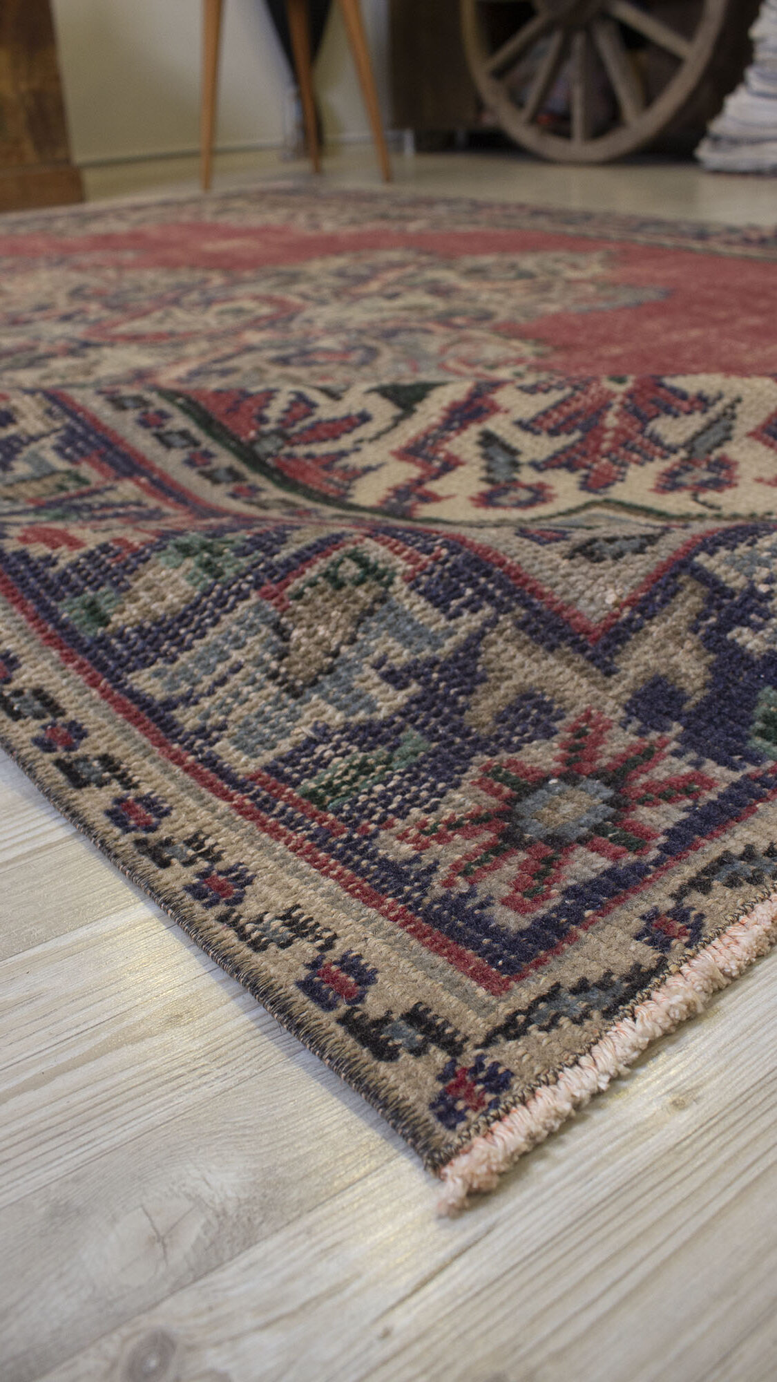 Handmade Anatolian Rug — detail view 3, handmade vintage rug