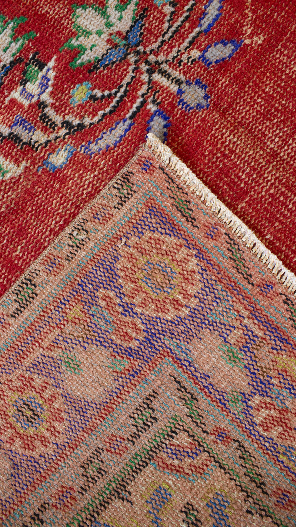 Handmade Vintage Rug — detail view 3, handmade vintage rug