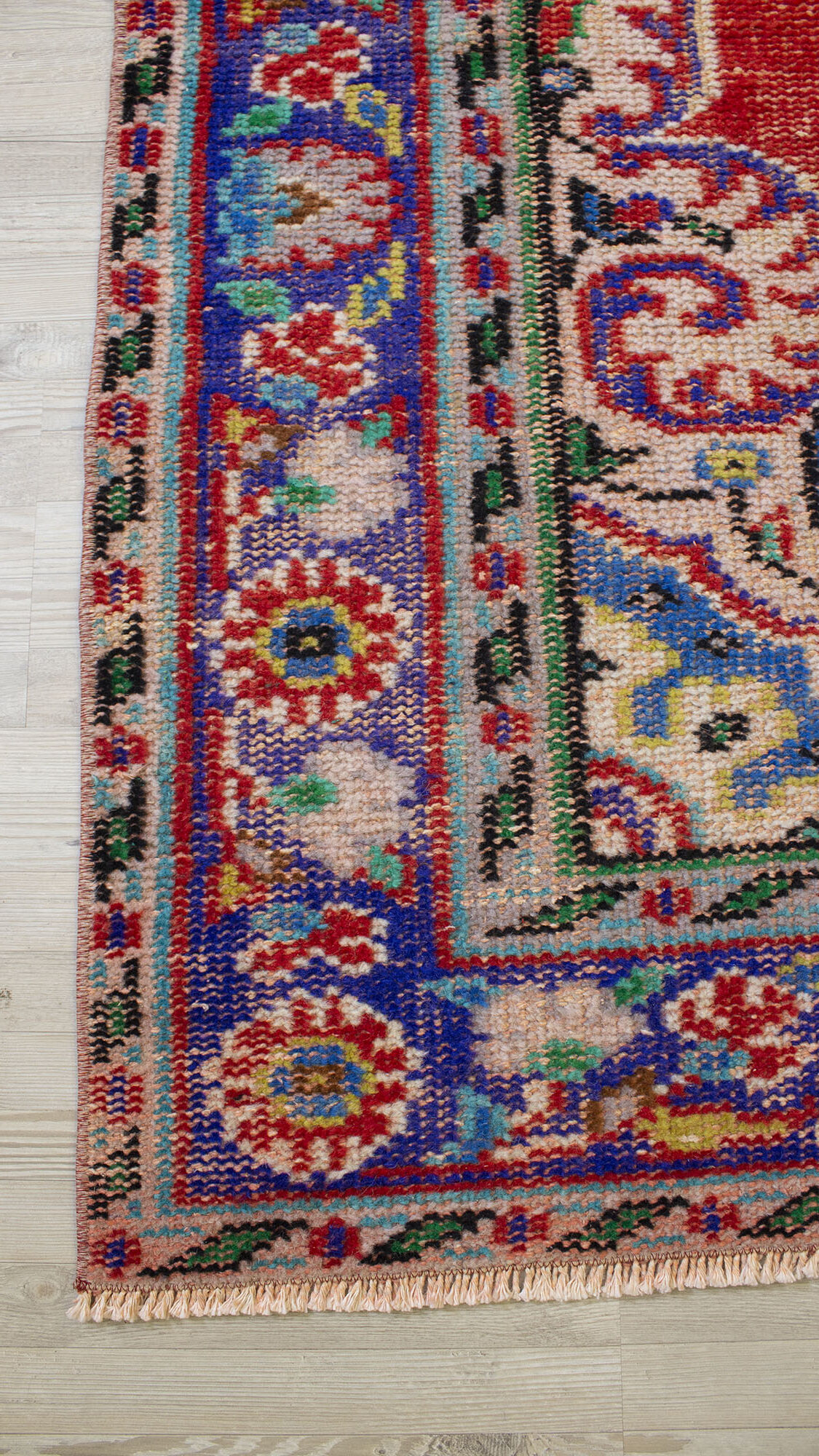 El Yapımı Vintage Halı 172x264 cm 10501 - Görsel 6