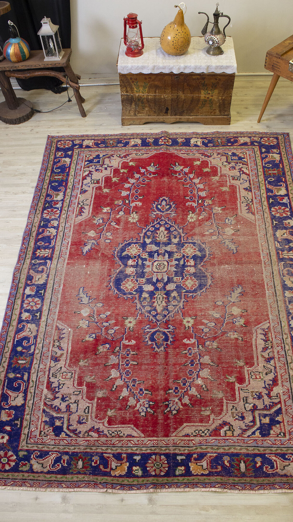 El Dokuma Özel Tasarım Halı 194x260 cm 10503 - Görsel 8