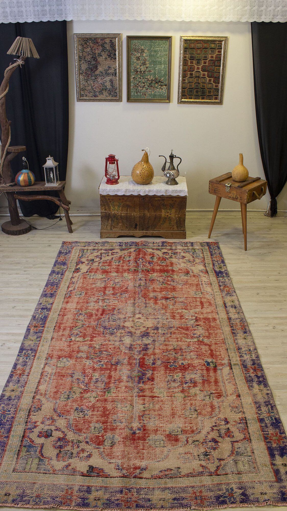 Geçmişin İzleri Vintage Halı 166x284 cm 10504 - Görsel 7