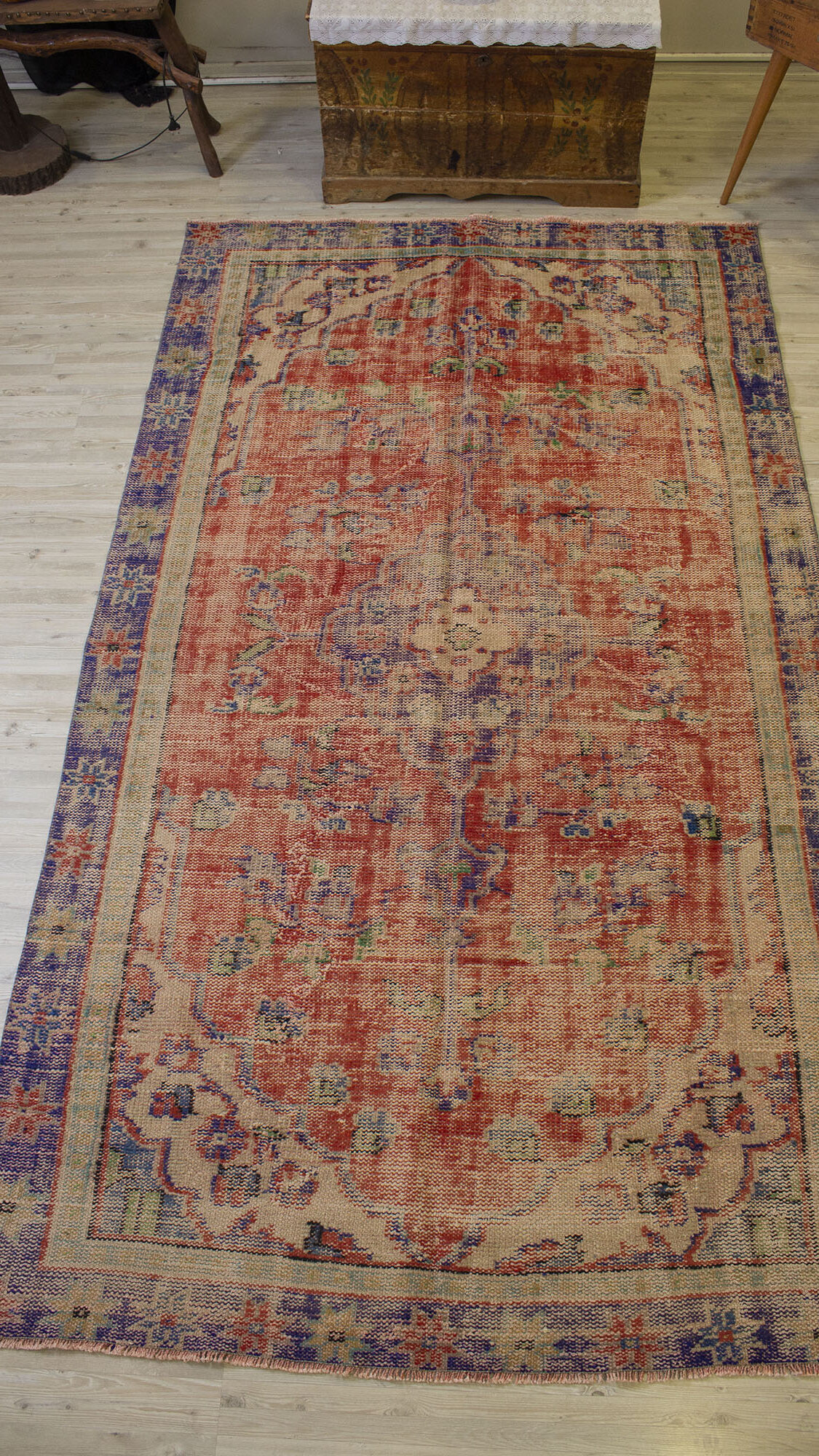 Geçmişin İzleri Vintage Halı 166x284 cm 10504 - Görsel 8