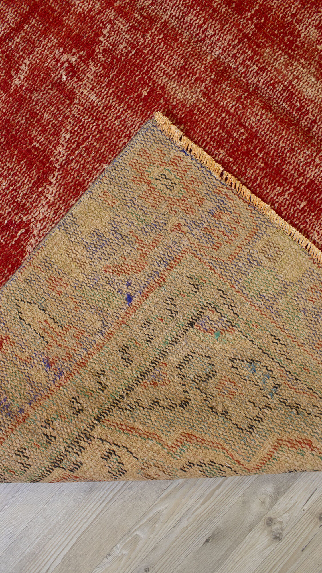 Hand-Woven Rug with Fine Craftsmanship — detail view 4, handmade vintage rug